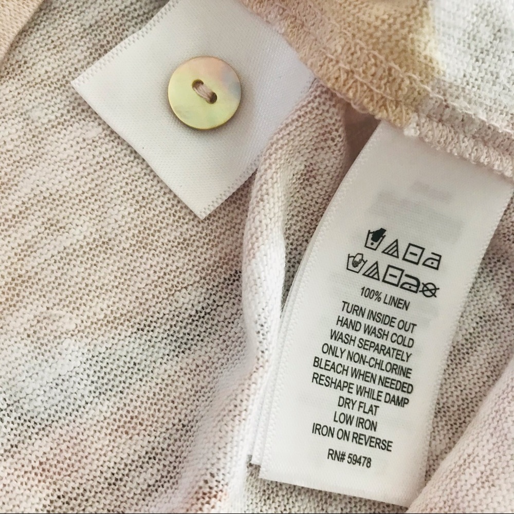 RACHEL ZOE | Med | LINEN | Buttons down Back! - Picture 12 of 13